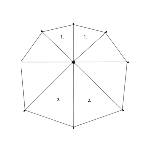 Stormparaplu zwart - Afbeelding 8